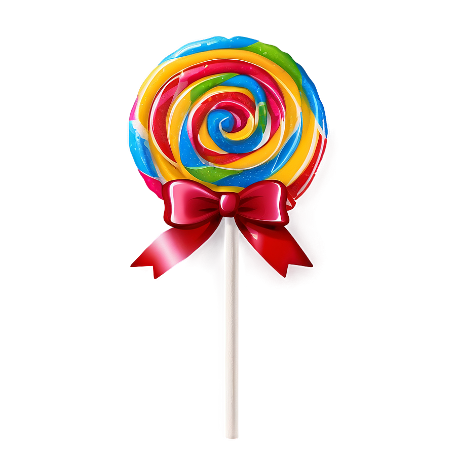 Lollipop With Bow Png Kgi