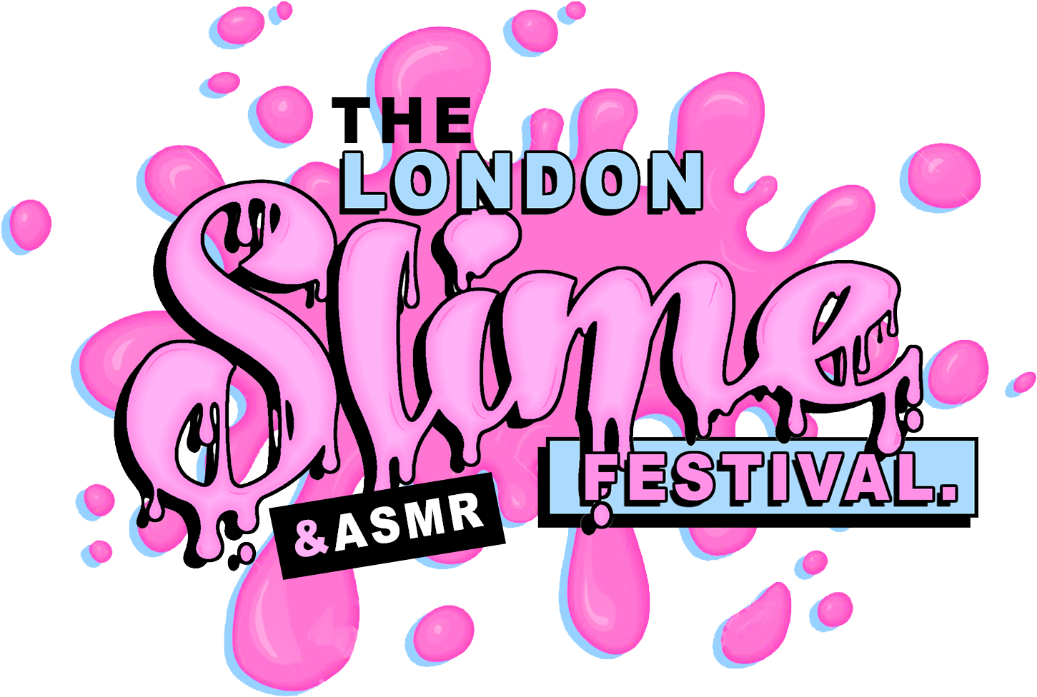 London Slime Festival A S M R Logo