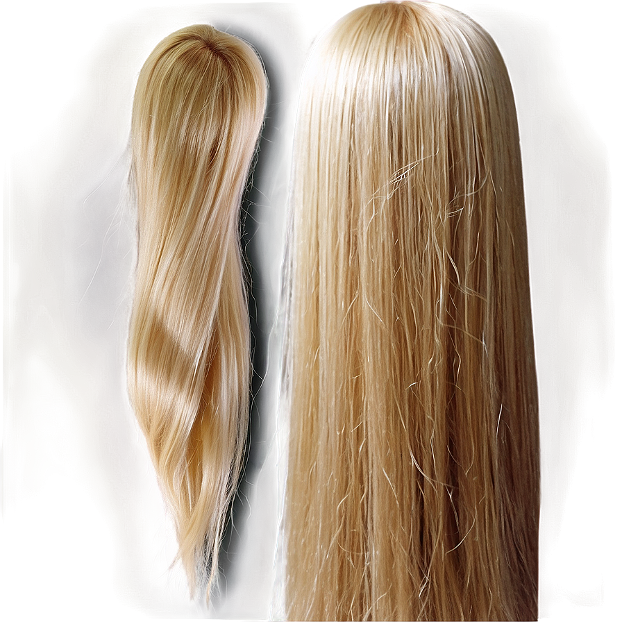 Long Blonde Hair Png Xbv