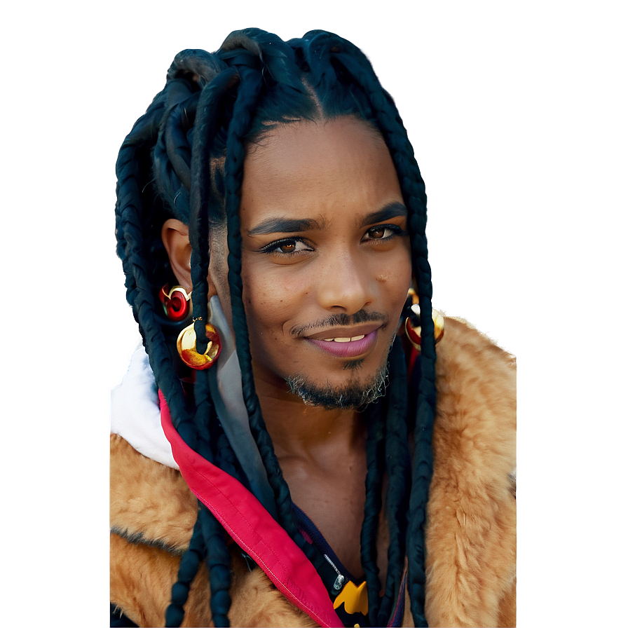 Long Dreads Fashion Png Itw4