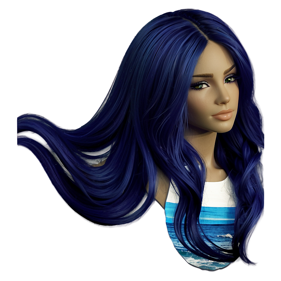 Long Hair Ocean Wave Png Iqi