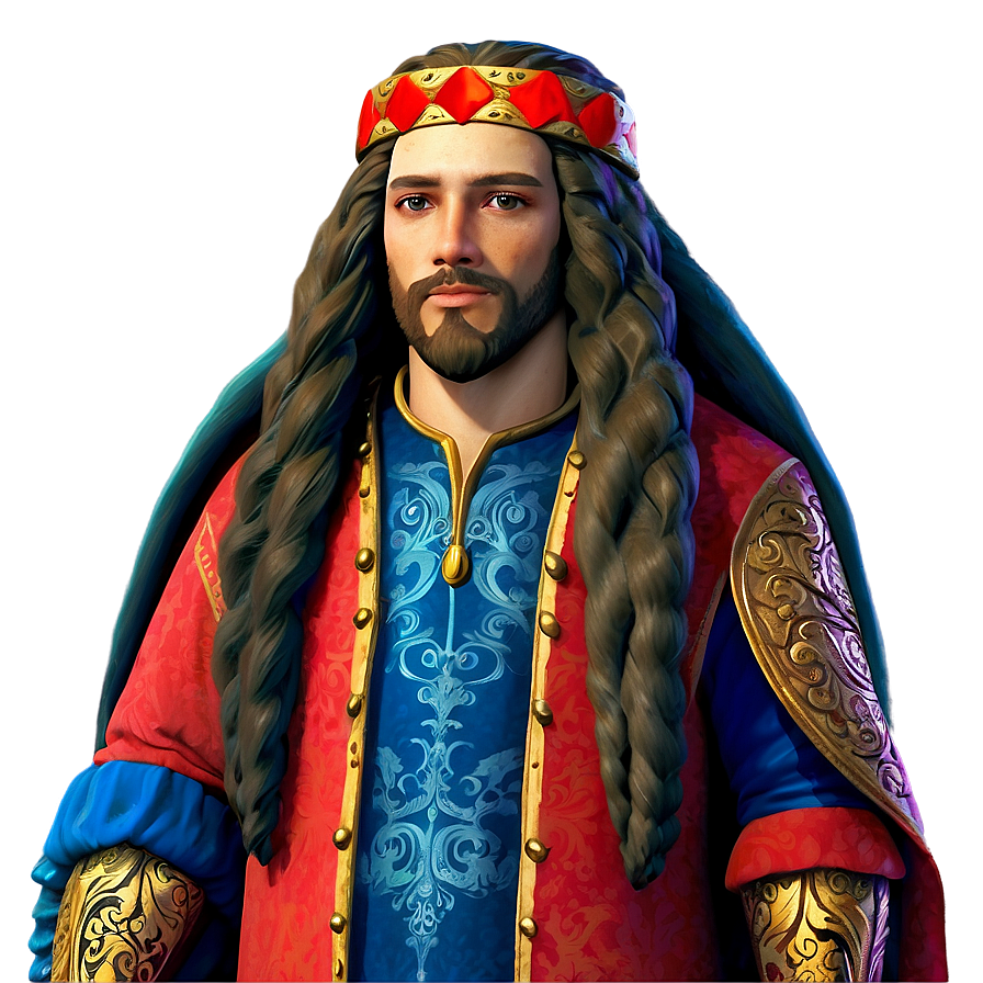 Long Hair Renaissance Png Sen19