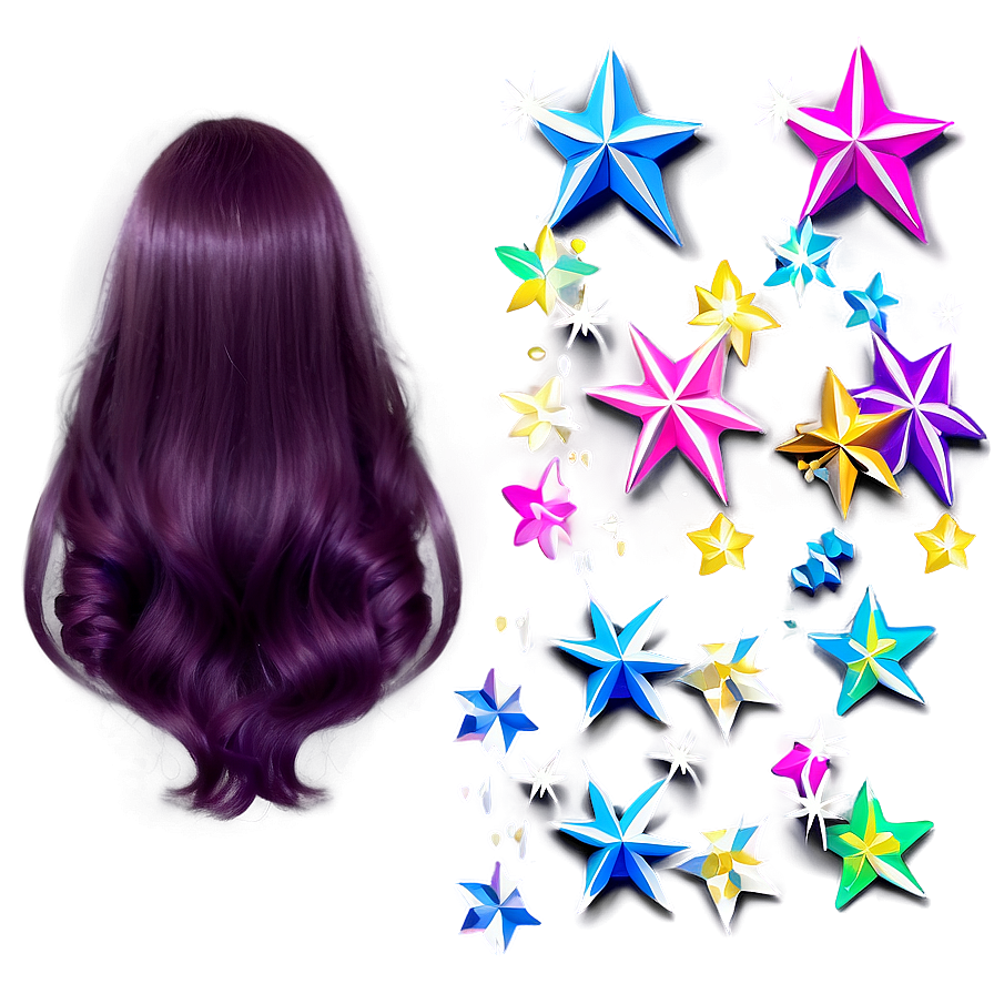 Long Hair Starlight Png Mcj7