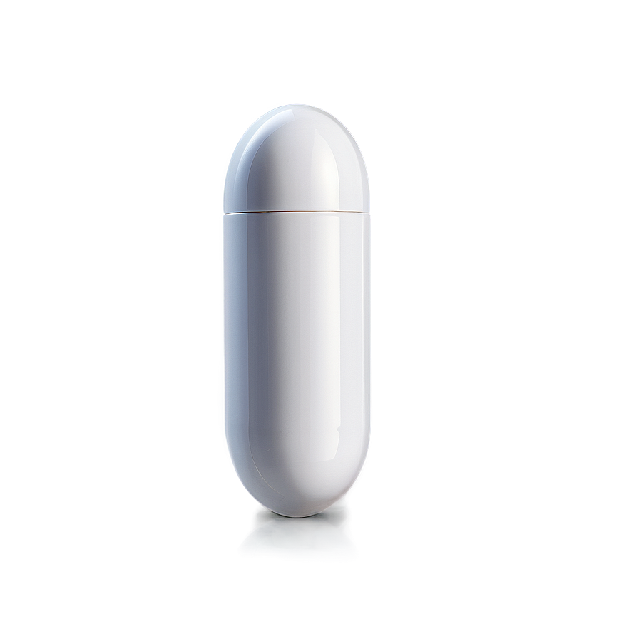 Long White Capsule Png 89