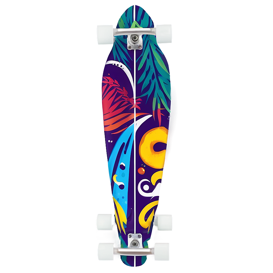 Longboard Riding Png 58