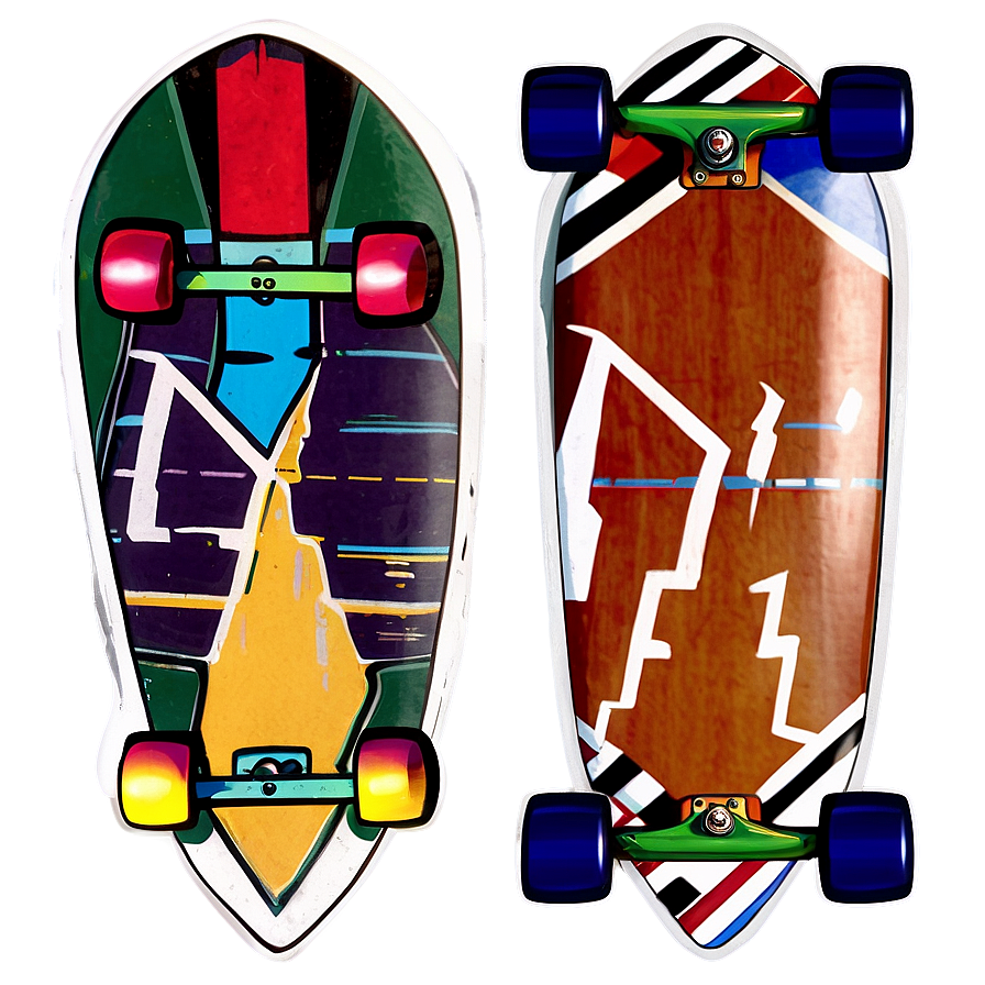 Longboard Sticker Png 88