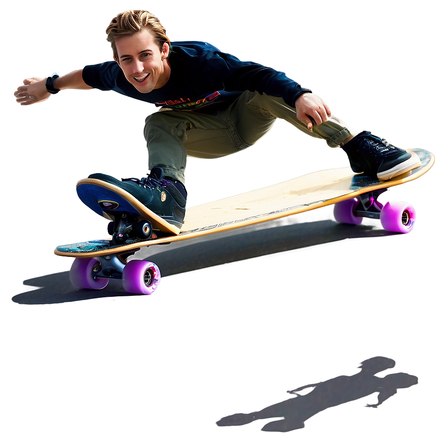 Longboard Tricks Png 2