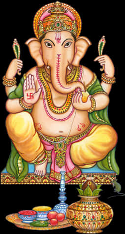 Lord Ganesh Traditional Artwork