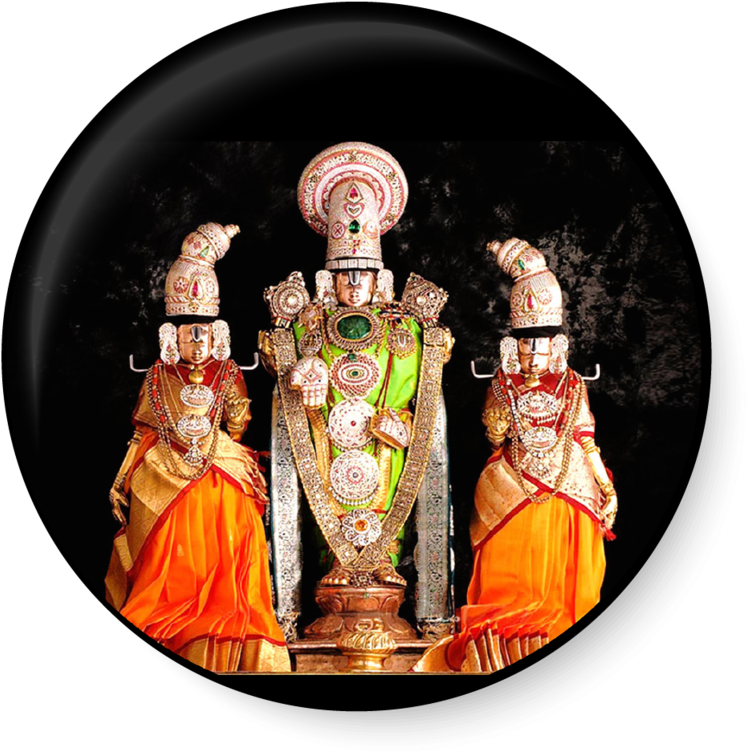 Lord Venkateswaraand Consorts Idols