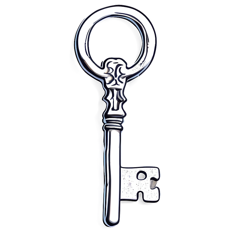 Lore Skeleton Key Outline Png 85