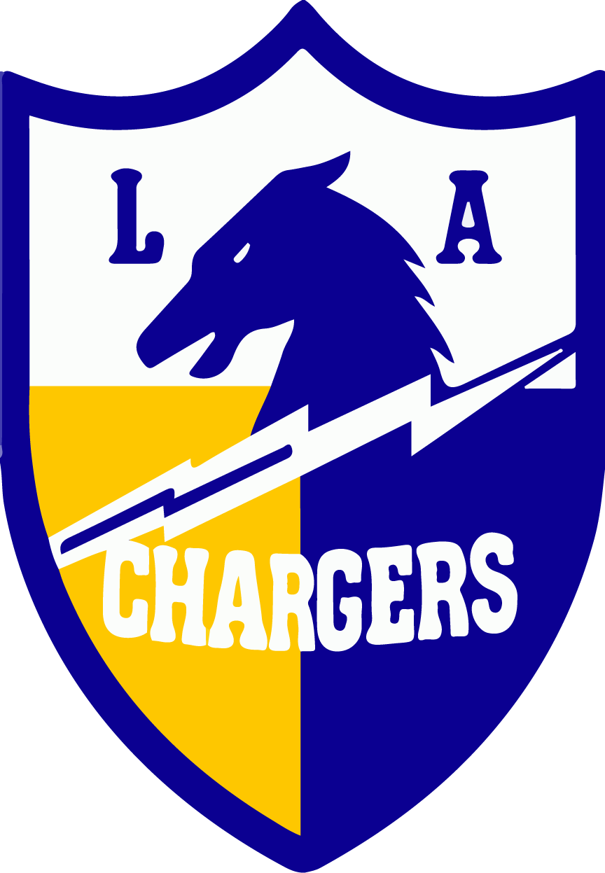 Los Angeles Chargers Logo Shield