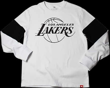 Los Angeles Lakers Logo Long Sleeve Shirt