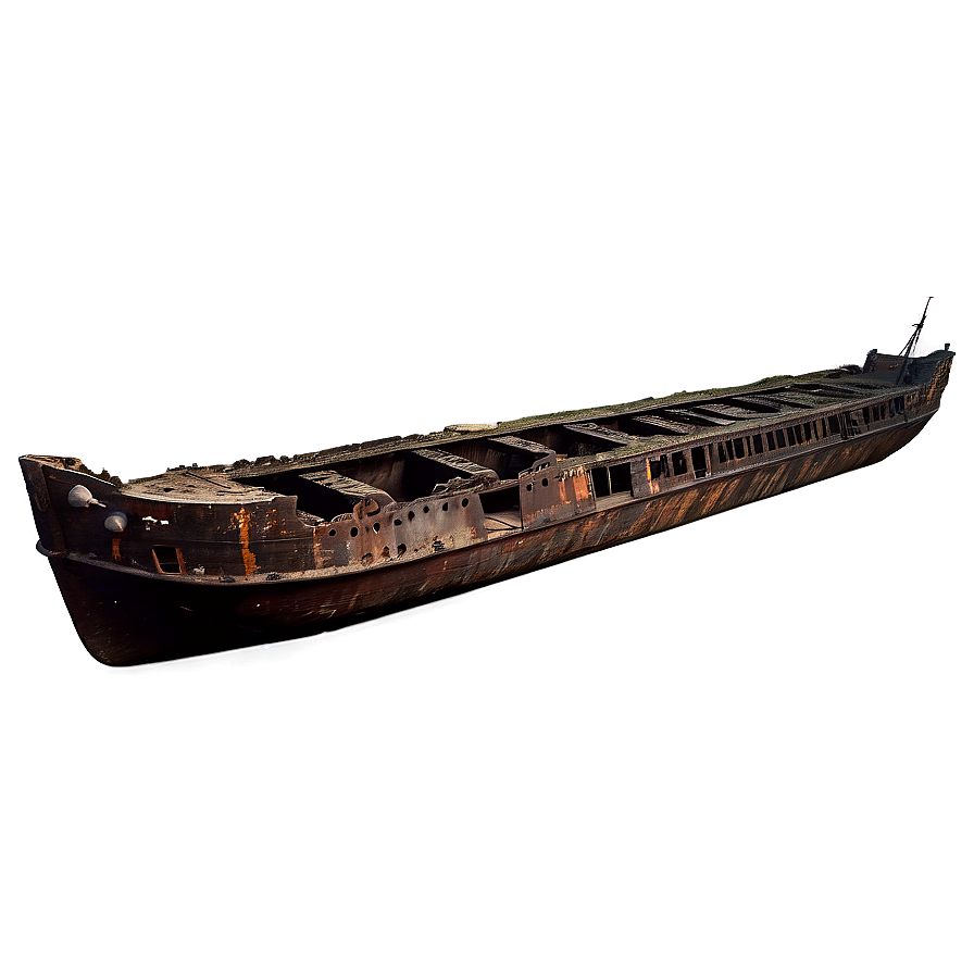 Lost Shipwreck In Deep Ocean Png Pbm