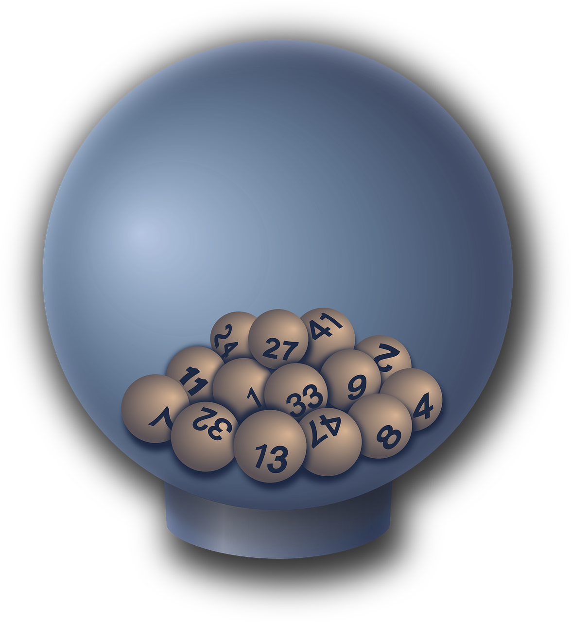 Lottery Ballsin Sphere