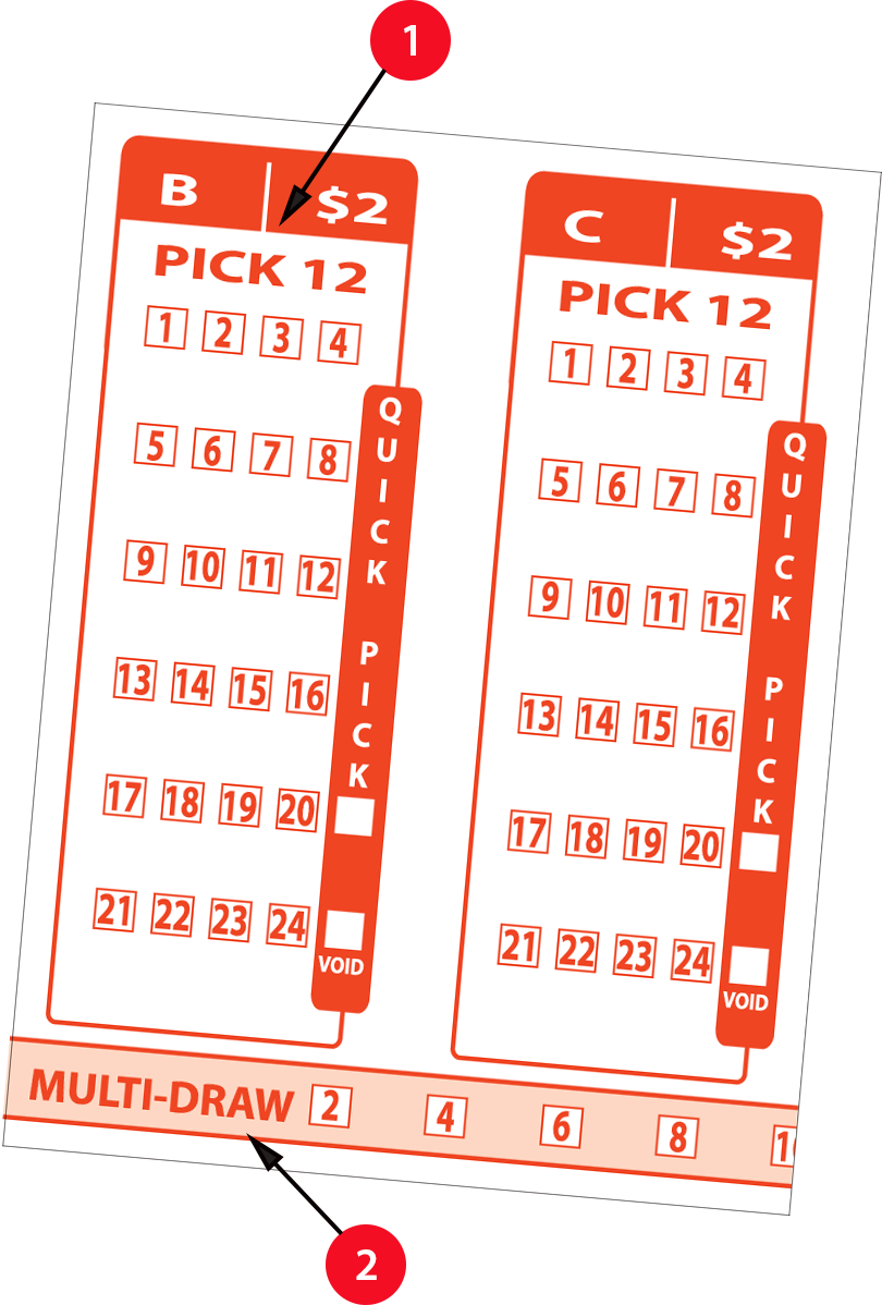 Lottery Ticket Quick Pick Options