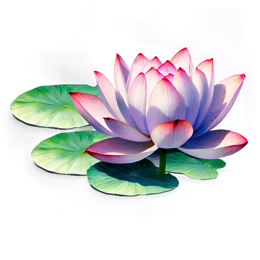 Lotus Watercolor Png 83