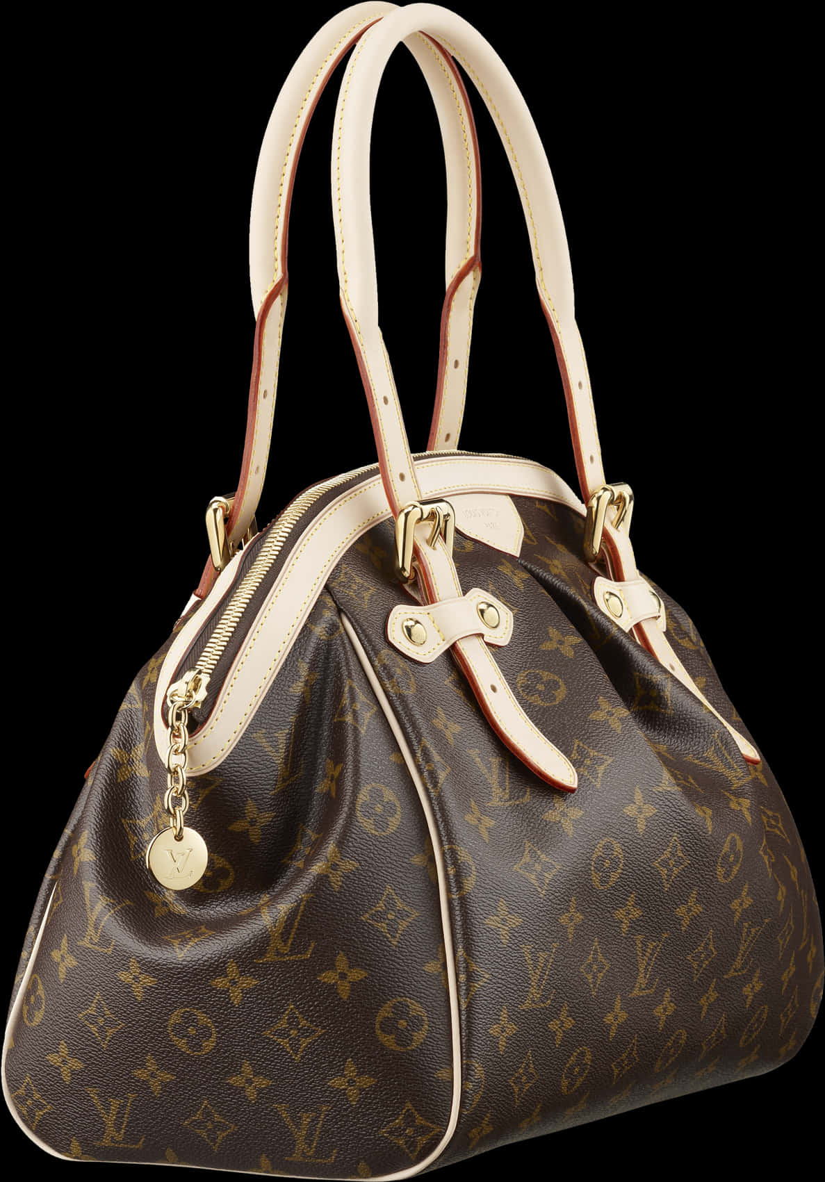 Louis Vuitton Monogram Handbag Isolated