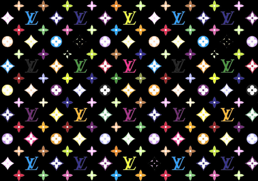 Louis Vuitton Multicolor Monogram Pattern