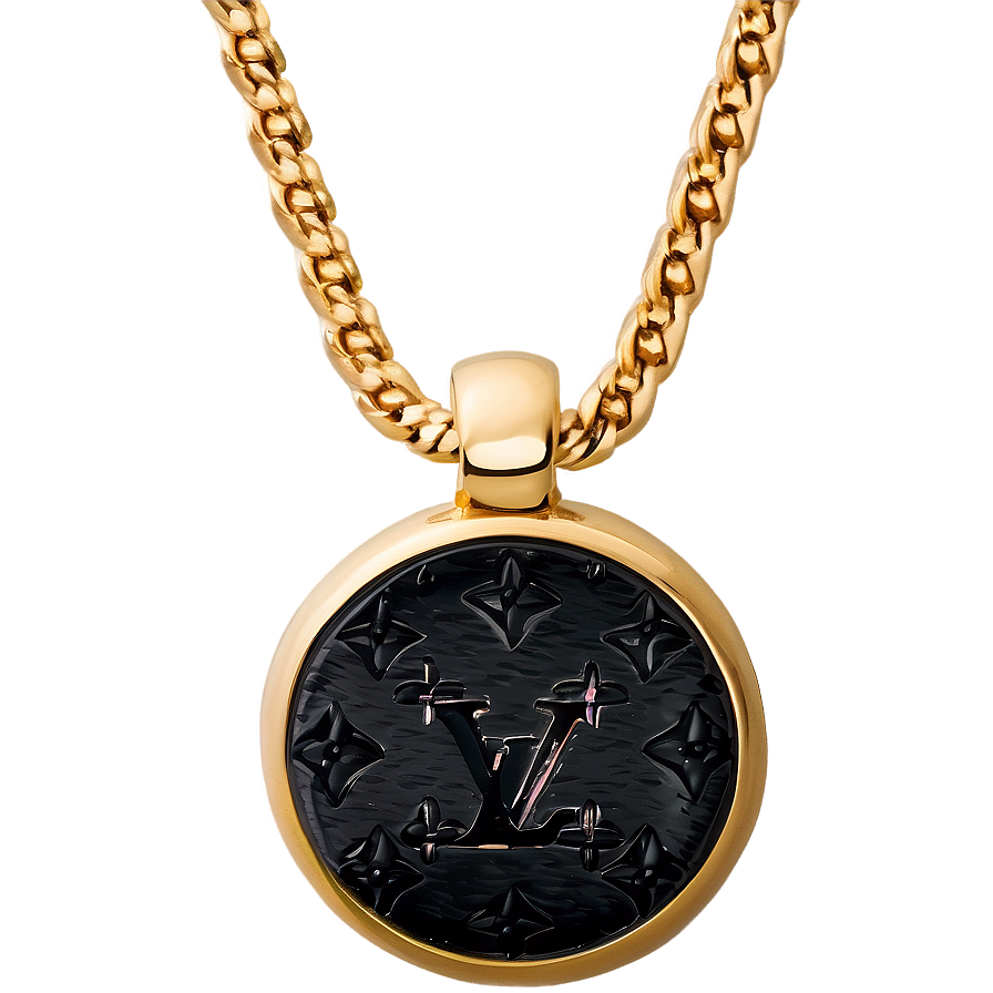 Louis Vuitton Necklace Png 05062024