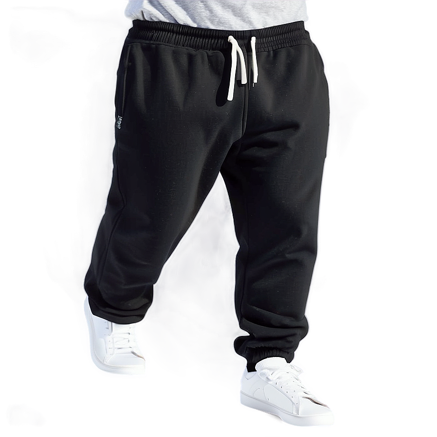 Loungewear Black Sweatpants Png 35