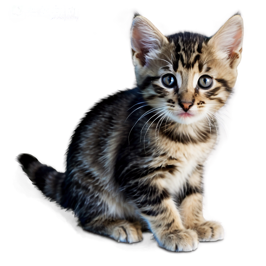 Lovable Kitten Friend Png 2