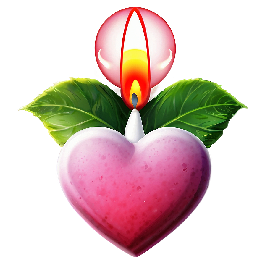 Love Candle Png 5