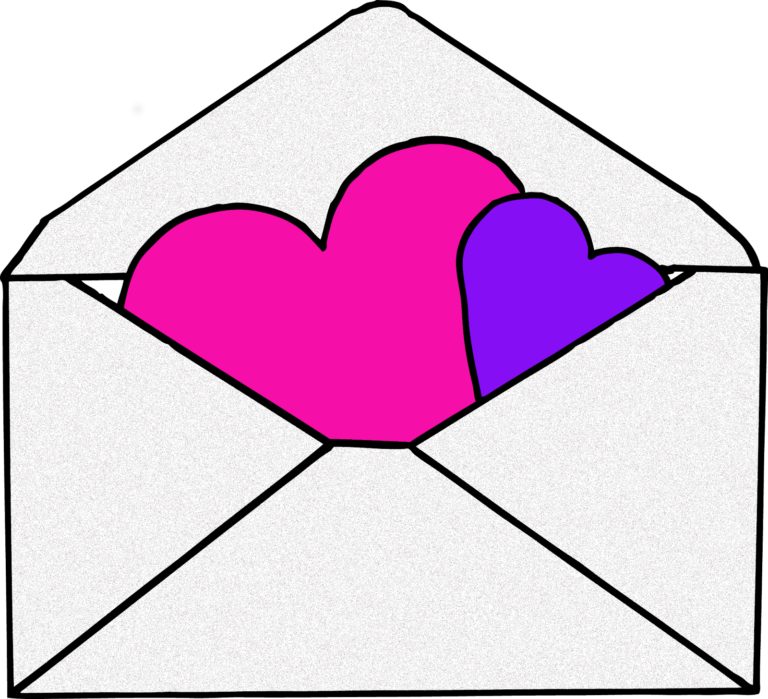 Love Envelope Hearts