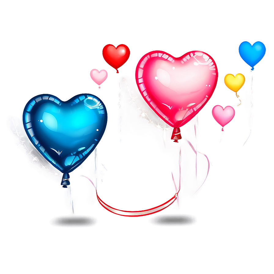 Love Heart Balloon Png Der