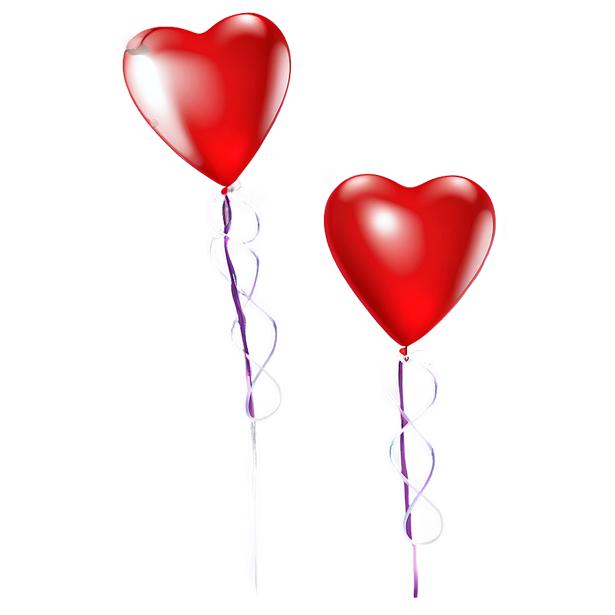 Love Heart Balloon Png Icj97