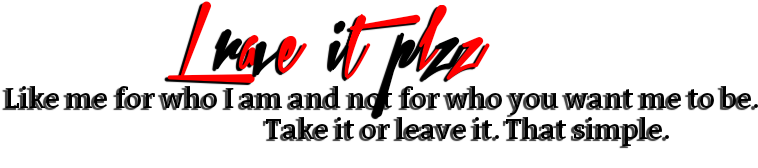 Love It Or Leave It_ Quote Graphic