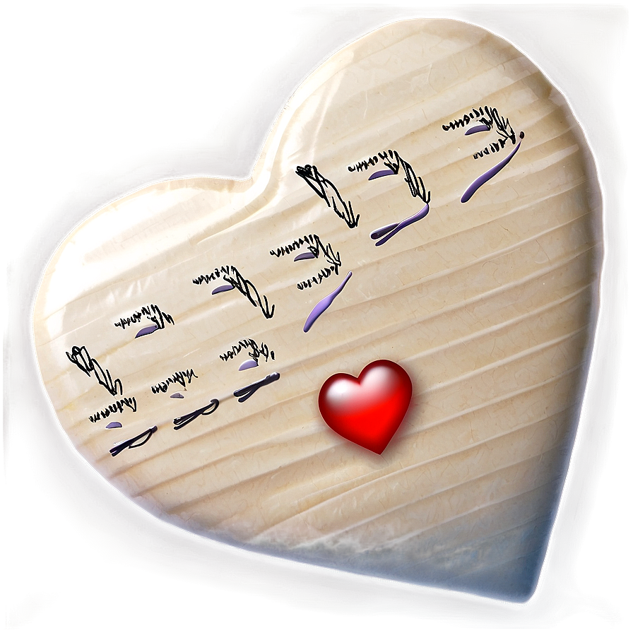 Love Letter Heart Emoji Png Wvf