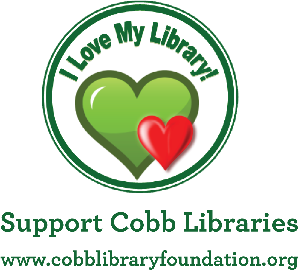 Love My Library Support Cobb Libraries Logo