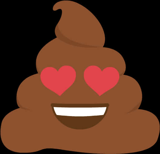 Love Struck Poop Emoji