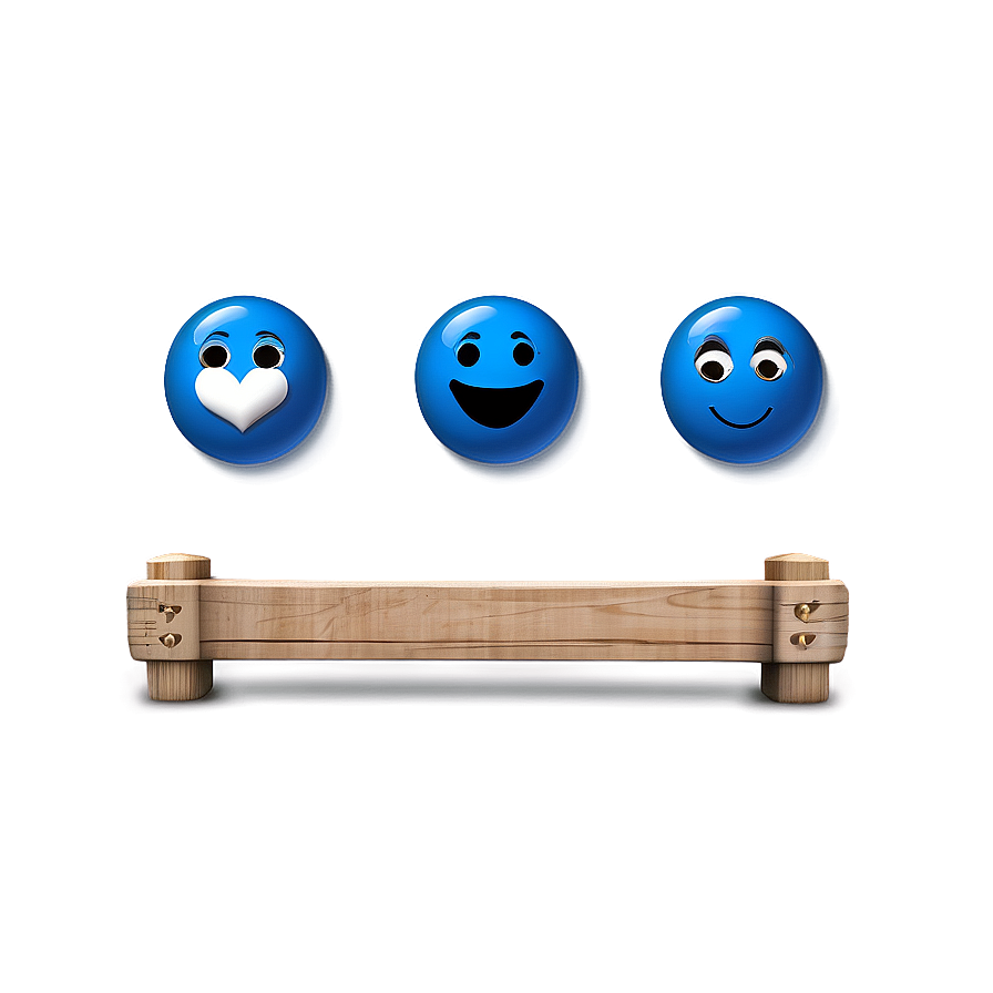 Love-themed Blue Emojis Png Ijr81