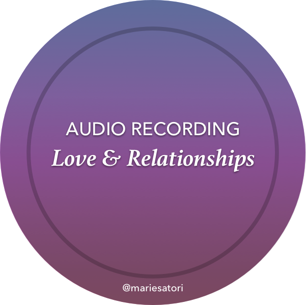 Loveand Relationships Audio Recording