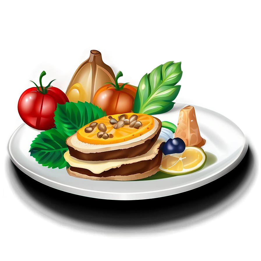 Lovely Food Drawings Png 06252024