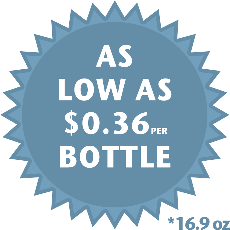 Low Cost Bottle Advertisement