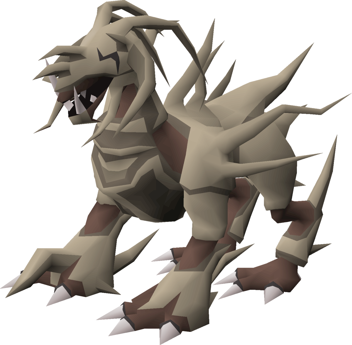 Low Poly Mythical Beast