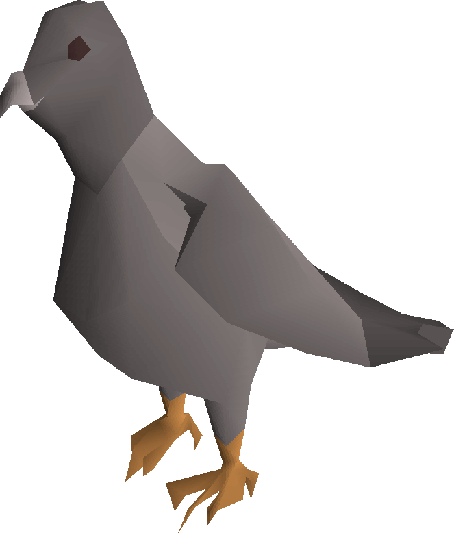 Low Poly Pigeon Model.png