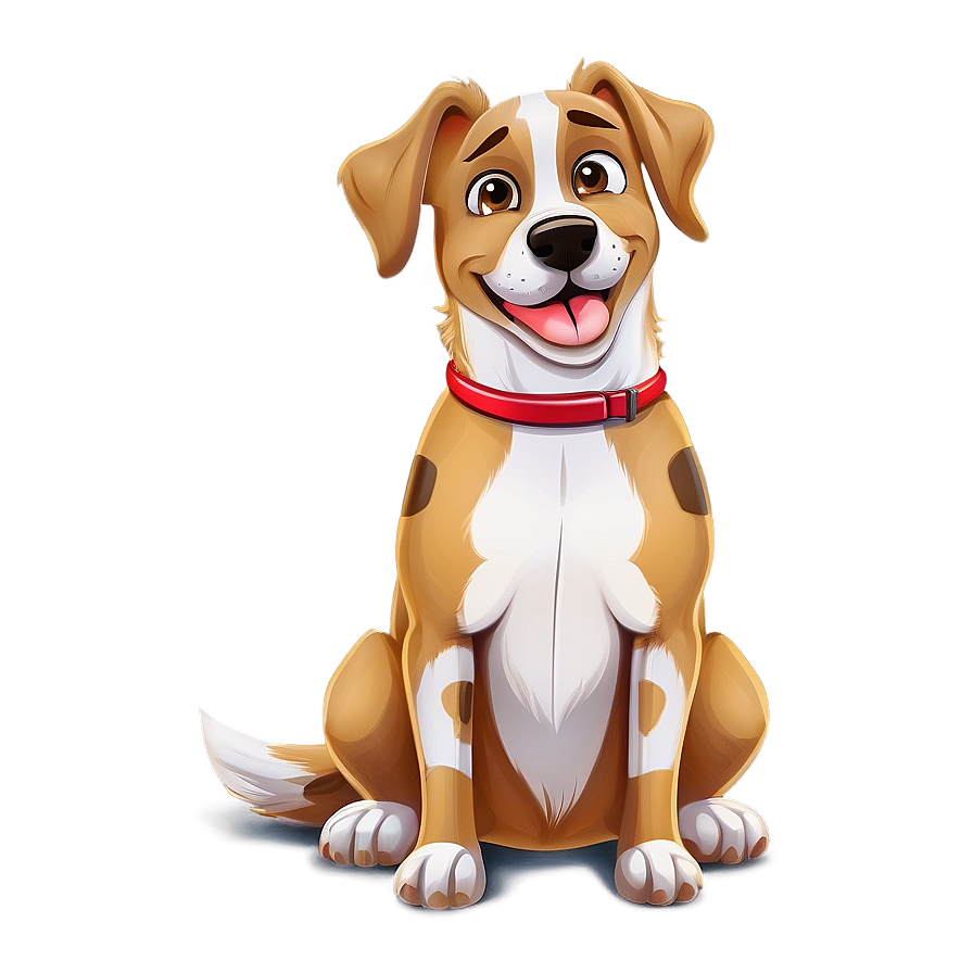 Loyal Dog Cartoon Png 4