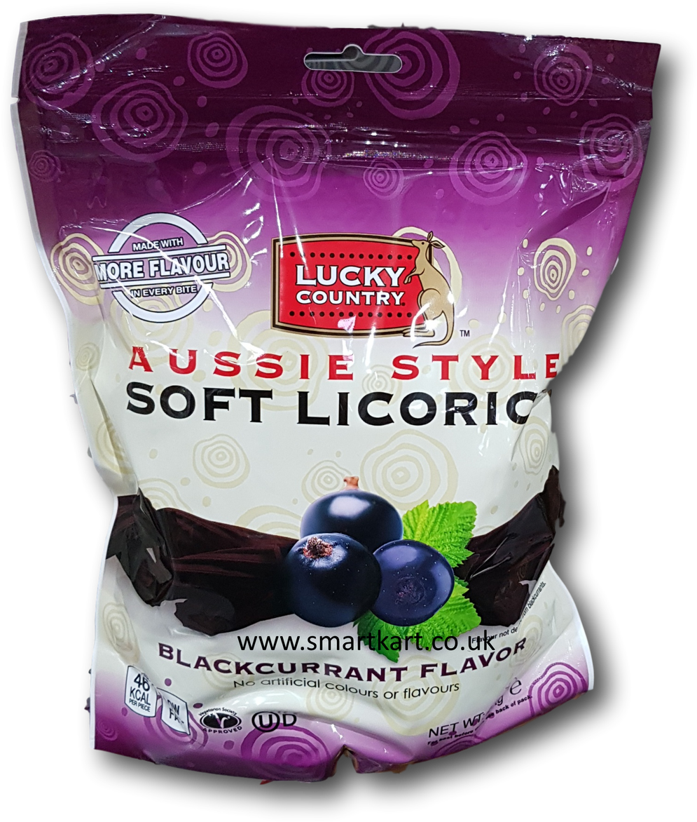 Lucky Country Blackcurrant Licorice Package