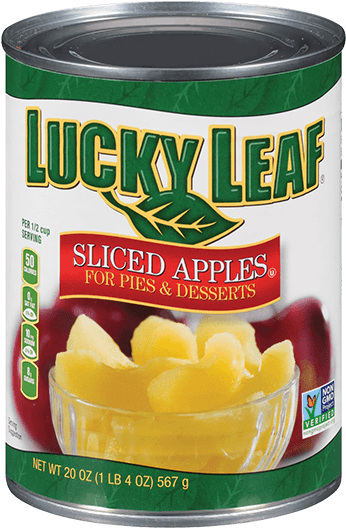 Lucky Leaf Sliced Apples Can