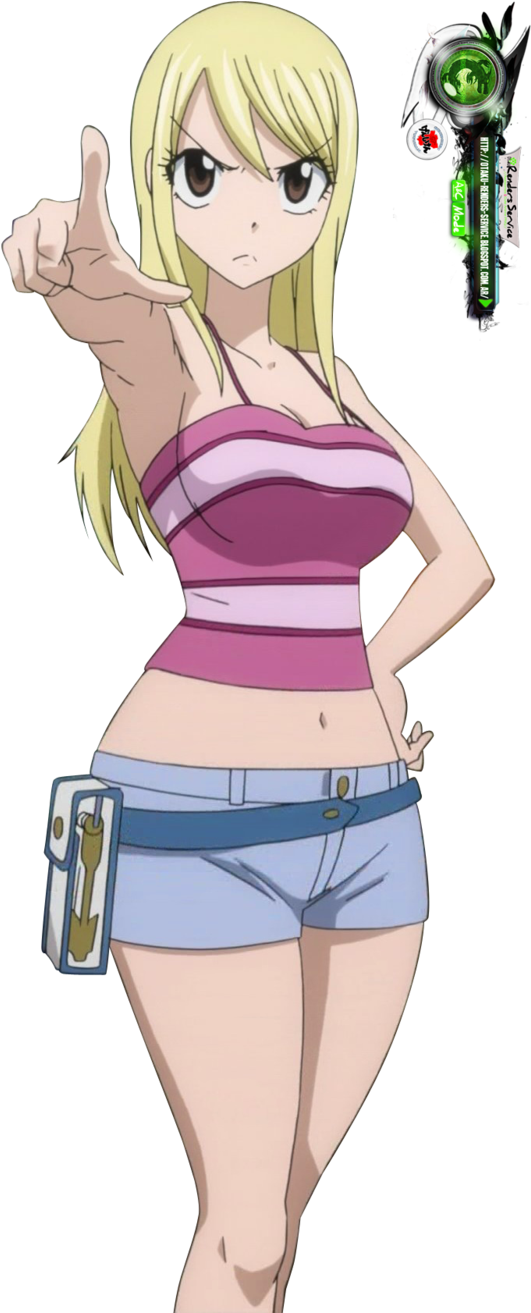 Lucy Heartfilia Fairy Tail Character Pose