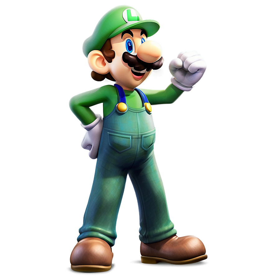 Luigi Character Design Png 42