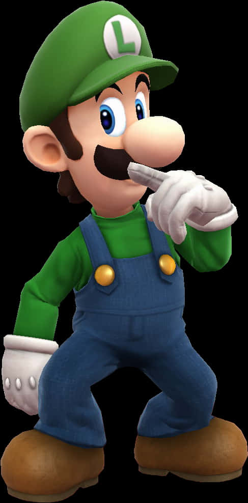 Luigi Character Pose