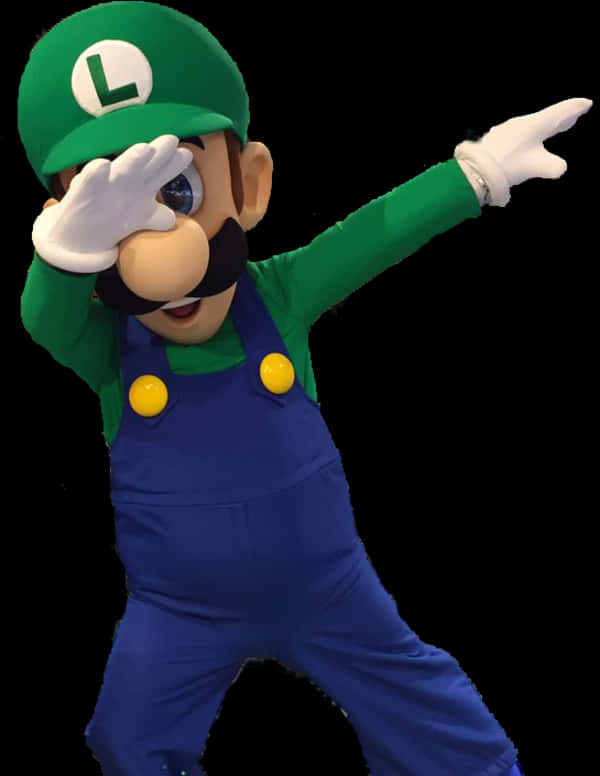Luigi Character Pose