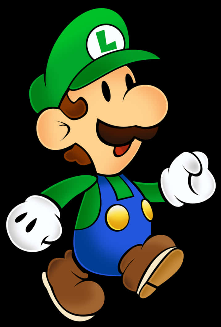 Luigi Classic Video Game Character