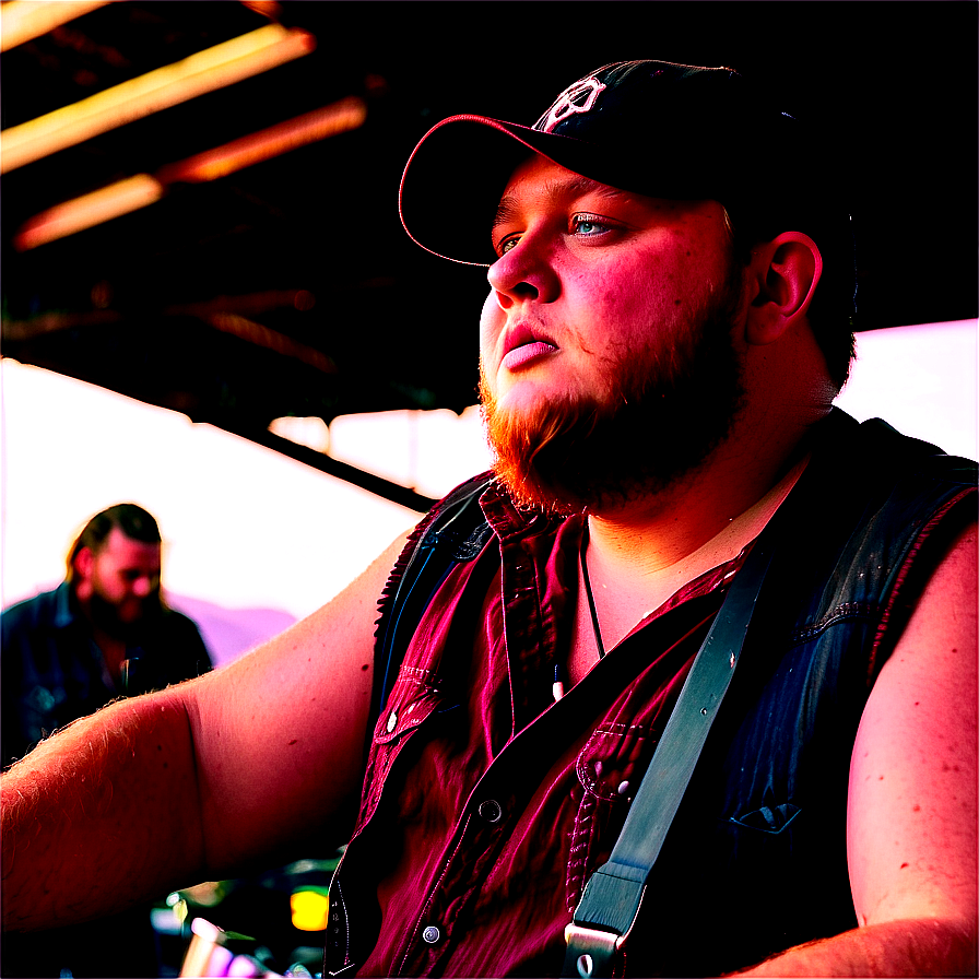 Luke Combs Behind The Scenes Png 95