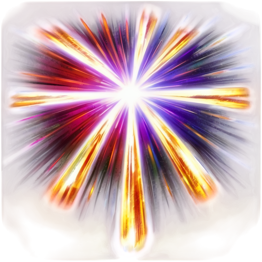 Luminous Light Burst Png 06262024