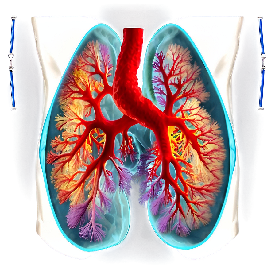 Lungs Anatomy Labelled Png 40